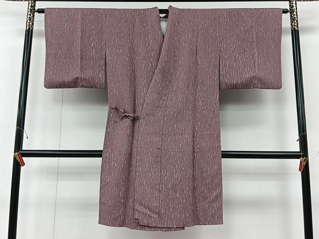 平和屋着物#道中着 霞文 ロング丈 正絹 逸品 CABI9373ua