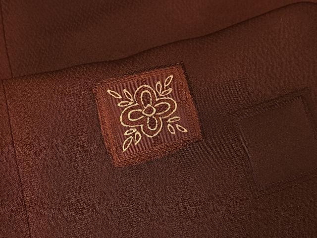 平和屋着物#道行コート 地紋起こし 色紙花文 暈し染め 正絹 逸品 CABI9376ua