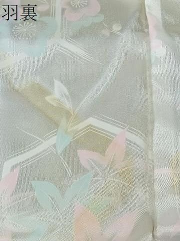 平和屋着物#久留米絣 羽織 成り物 黒地 綿 逸品 CABI9382ua