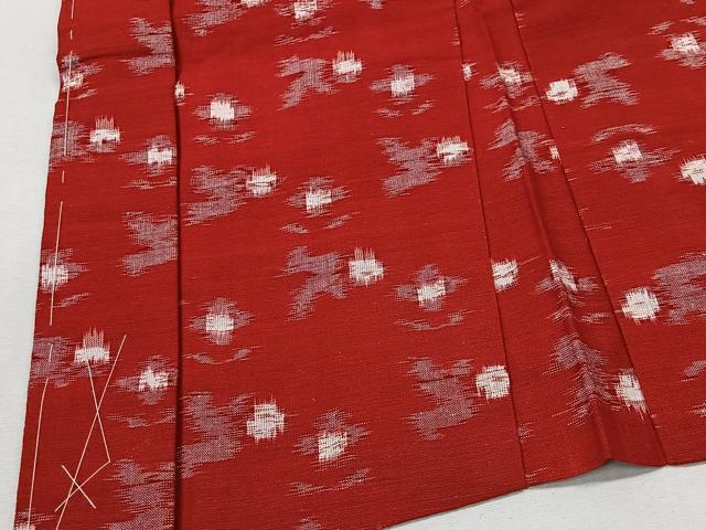 平和屋着物#久留米絣 羽織 霞文 綿 逸品 未使用 CABI9384ua