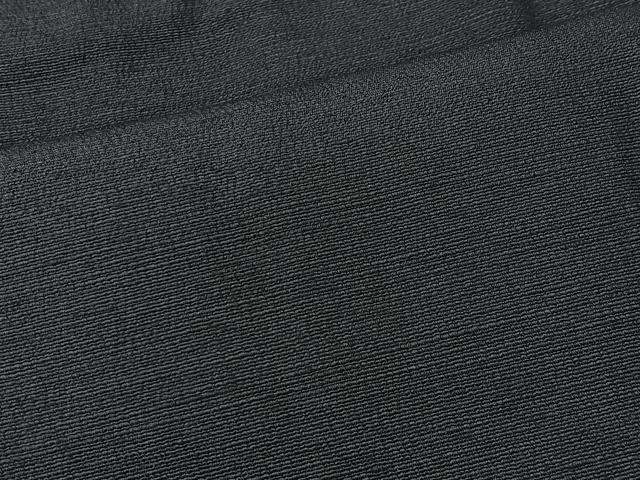 平和屋着物#男性 羽織 紬地 濃藍色 正絹 逸品 未使用 CABI9437ua