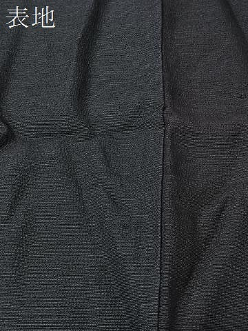 平和屋着物#男性 羽織 紬地 濃藍色 正絹 逸品 未使用 CABI9437ua
