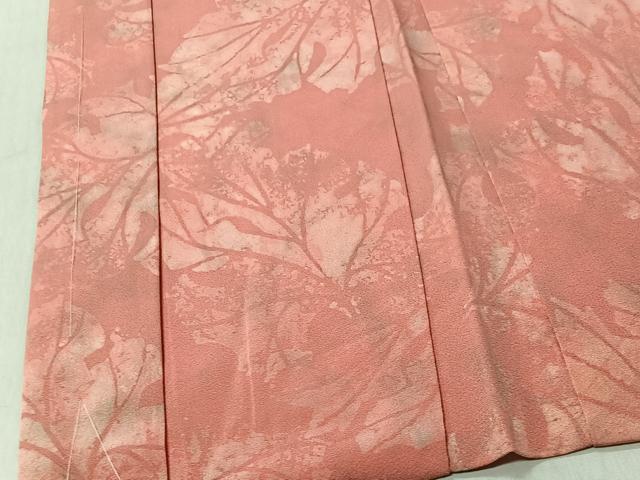平和屋着物#羽織 ろうけつ染 舞葉文 正絹 逸品 未使用 CABI9448ua