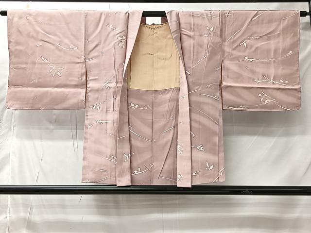 平和屋着物#長羽織 舞蝶文 暈し染め 正絹 逸品 未使用 CABI9451ua