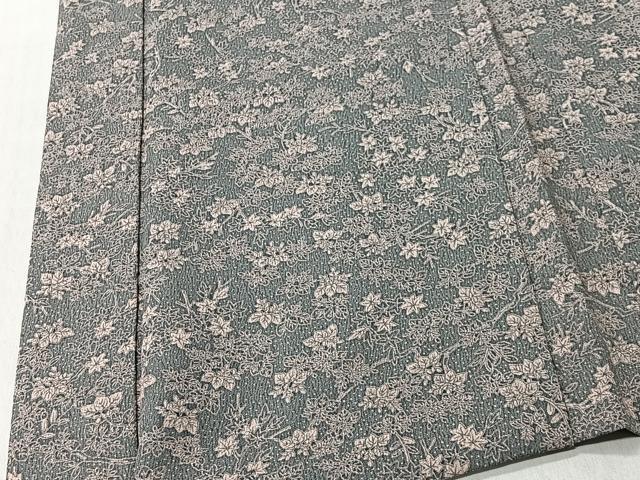 平和屋着物#羽織 枝葉文 正絹 逸品 CABI9452ua