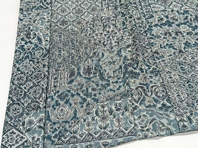 平和屋着物#羽織 花唐草文 正絹 逸品 CABI9495ua