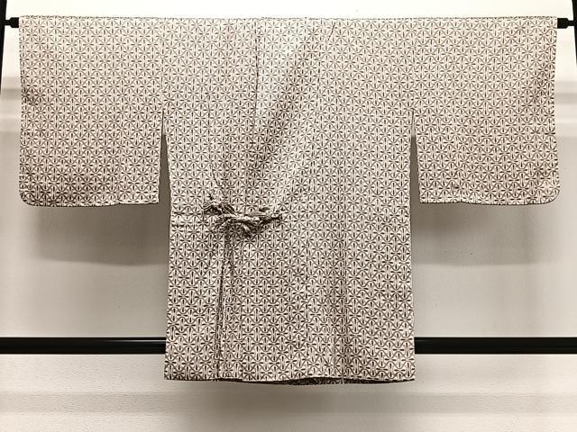 平和屋着物#道中着 幾何学文 正絹 逸品 CABI9500ua