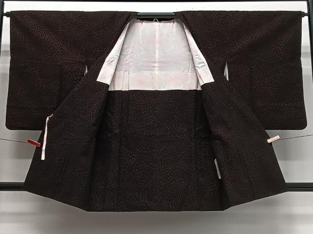 平和屋着物#道行コート 輪奈織 菊尽くし 正絹 逸品 CABI9502ua