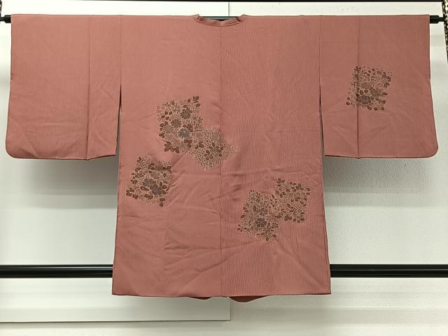 平和屋着物#道行コート 刺繍 草花文 金彩 正絹 逸品 CABI9533ua