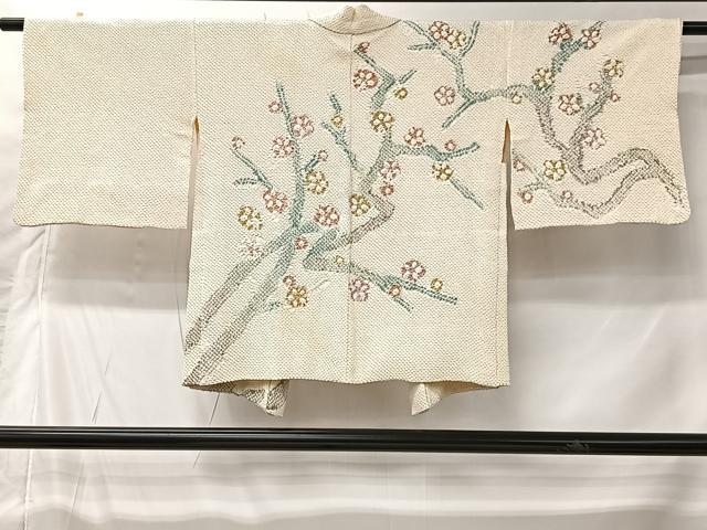 平和屋着物#羽織 総絞り 枝花文 正絹 逸品 CABI9575ua