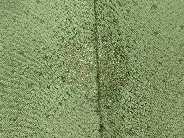 平和屋着物●訪問着 駒刺繍 熨斗舞花松文 暈し染め 金彩 正絹 逸品 CABI9622ut