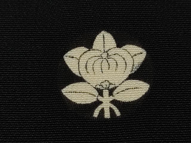 平和屋着物●豪華黒留袖 作家物 駒刺繍 束ね熨斗飛鶴花文 暈し染め 金彩 正絹 逸品 CABI9665ut