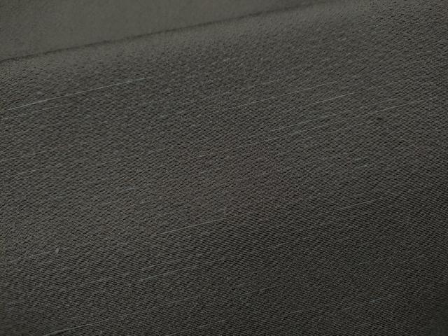 平和屋着物●上質な色無地 丼鼠色 お召縮緬 ほていや扱い 正絹 逸品 未使用 CABI9695ut