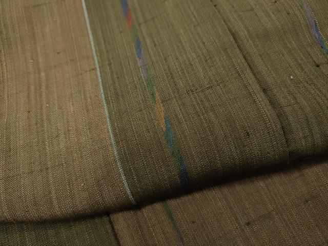 平和屋着物●上質な紬 間道 正絹 逸品 CABI9696ut