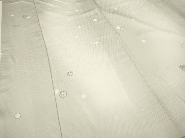 平和屋着物●上質な小紋 雪輪文 暈し染め 正絹 逸品 CABI9719ut