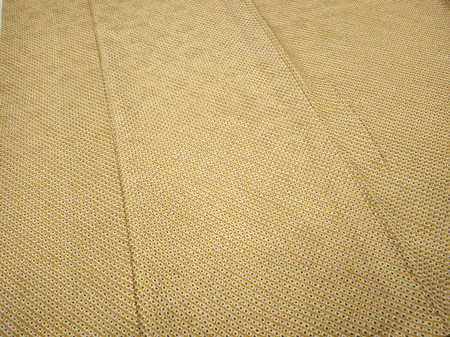 平和屋着物●大変加工の良い総絞り小紋 正絹 逸品 CABI9722ut