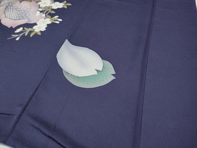 平和屋着物●豪華振袖 舞花文 金彩 正絹 逸品 CABI9767ut
