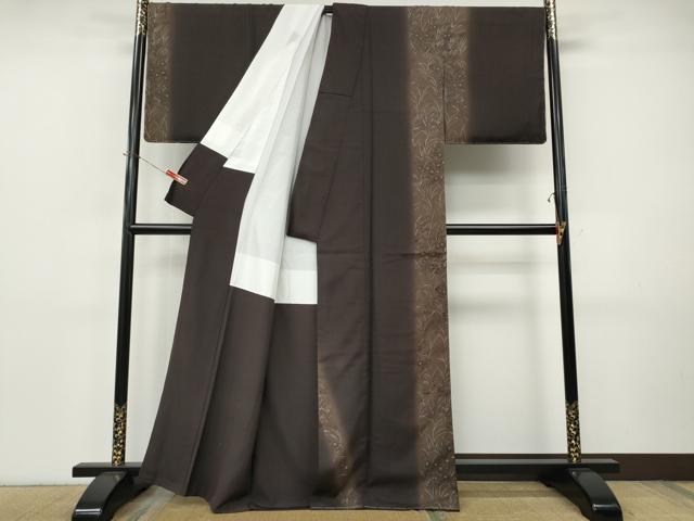 平和屋着物●訪問着 京友禅摺り染 銀黎舎 長居賢珠 金銀彩 上代98万 反端付き 正絹 逸品 CABI9800ut