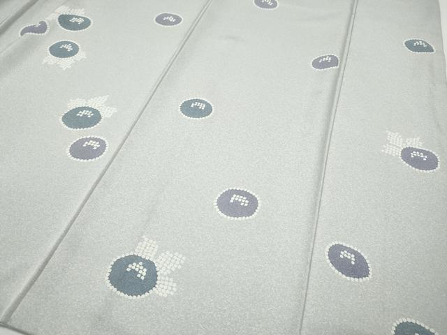 平和屋着物●染織作家 染織デザイナー 大島明 訪問着 万寿菊 正絹 逸品 CABI9802ut