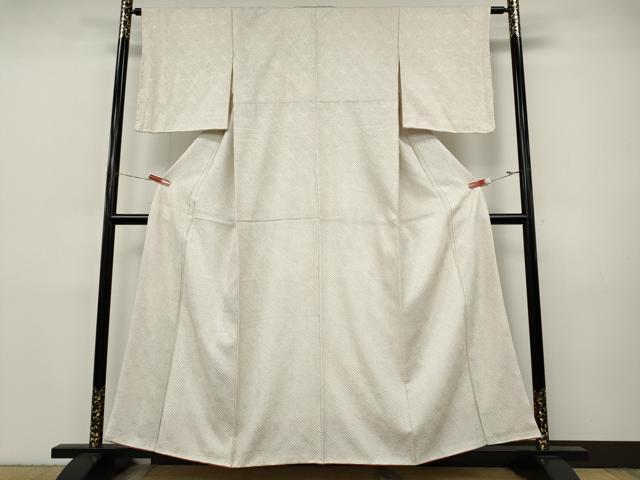 平和屋着物●大変加工の良い総絞り小紋 正絹 逸品 未使用 CABI9830ut