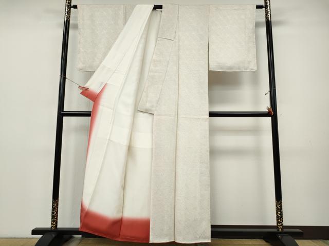 平和屋着物●大変加工の良い総絞り小紋 正絹 逸品 未使用 CABI9830ut