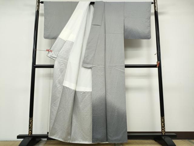 平和屋着物●訪問着 箔散らし 暈し染め 金糸 正絹 逸品 未使用 CABI9844ut