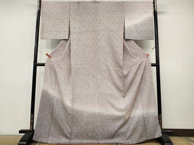 平和屋着物●訪問着 総絞り 霞文 暈し染め 正絹 逸品 CABI9848ut