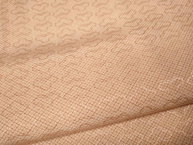 平和屋着物●江戸小紋 花菱文 正絹 逸品 CABI9894ut