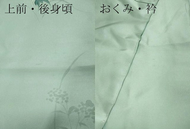 平和屋着物●お引きずり・お引き摺り・引き振袖 手描き 枝花文 仮絵羽 逸品 未使用 CABI9933ut
