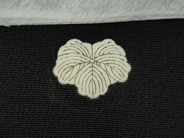 平和屋着物●豪華黒留袖 作家物 駒刺繍 日本の心 金彩 正絹 逸品 未使用 CABI9949ut