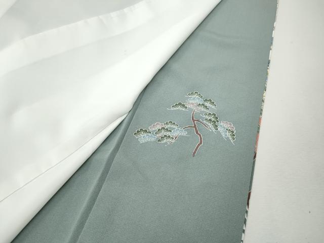平和屋着物●豪華色留袖 友禅 御所解船花文 暈し染め 正絹 逸品 CABI9963ut