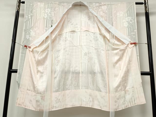 平和屋着物●豪華振袖・長襦袢セット 駒刺繍 楽器花文 暈し染め 金彩 正絹 逸品 CABI9974ut