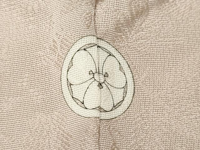平和屋着物●訪問着 アマルナブルー 駒刺繍 桐菱花文 暈し染め 金彩 正絹 逸品 CABI9995ut