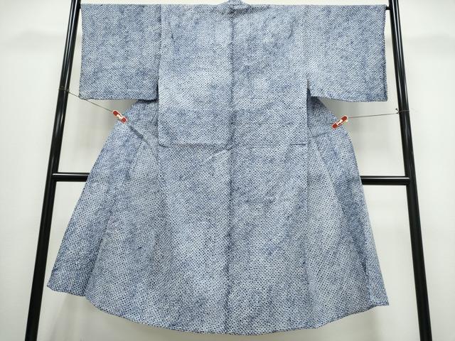 平和屋着物∴夏物 男性 浴衣 有松鳴海絞り 三浦絞り 綿 逸品 CABJ0009ng