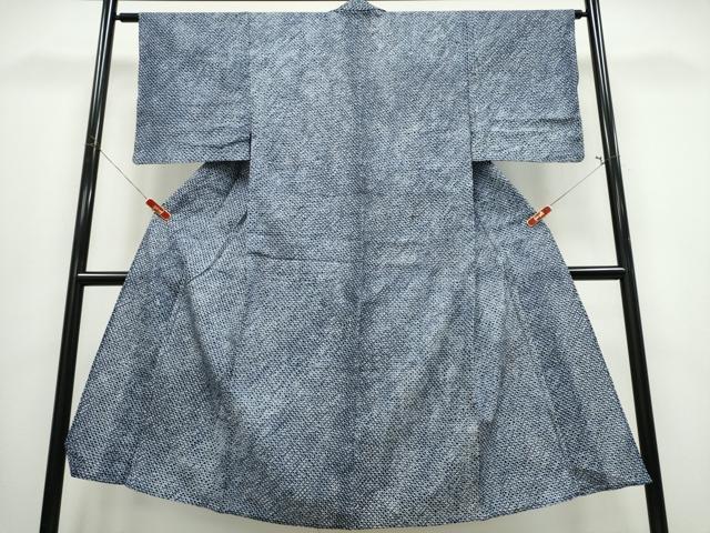 平和屋着物∴夏物 男性 浴衣 有松鳴海絞り 三浦絞り 綿 逸品 CABJ0039ng