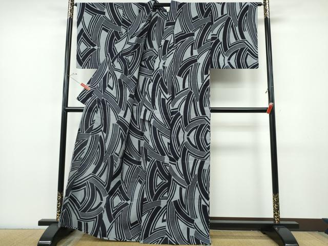 平和屋着物∴世界的ファッションデザイナー 山本寛斎 kansaiブランド 夏物 浴衣 注染 手縫い 吉祥文 日本製 綿 逸品 CABJ0096ng
