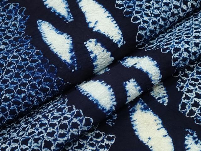 平和屋着物∴夏物 浴衣 有松鳴海絞り 吉祥間道 綿 逸品 CABJ0110ng