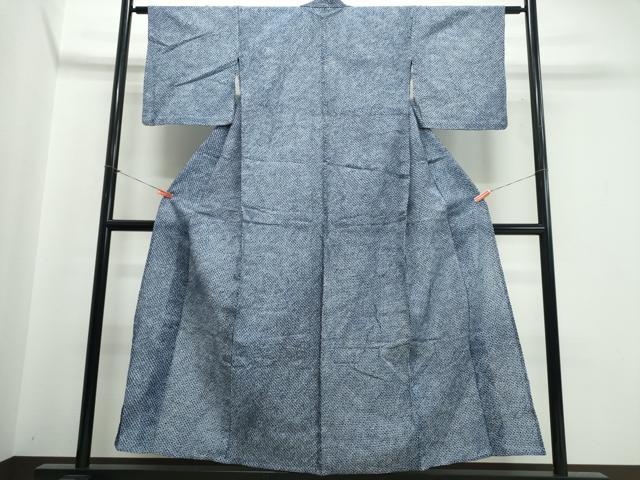 平和屋着物∴夏物 浴衣 有松鳴海絞り 三浦絞り 綿 逸品 CABJ0126ng