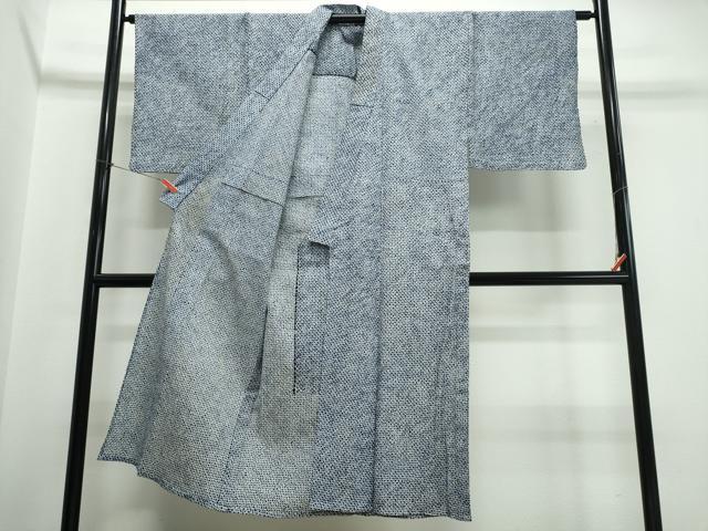 平和屋着物∴夏物 男性 浴衣 有松鳴海絞り 三浦絞り 綿 逸品 CABJ0178ng