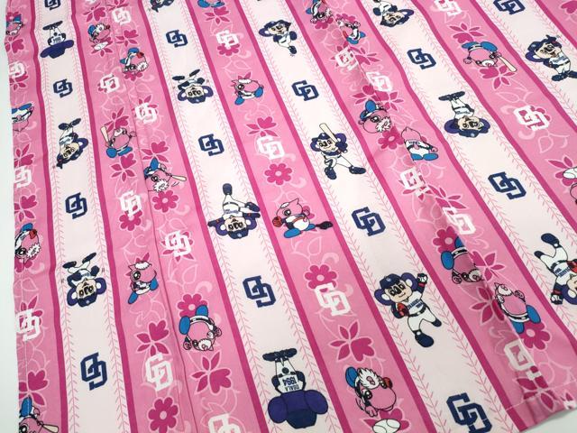 平和屋着物∴夏物 浴衣 野球キャラクター 綿 逸品 CABJ0225ng