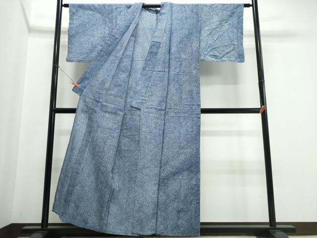 平和屋着物∴夏物 浴衣 有松鳴海絞り 三浦絞り 綿 逸品 CABJ0255ng