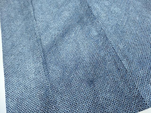 平和屋着物∴夏物 浴衣 有松鳴海絞り 三浦絞り 綿 逸品 CABJ0255ng