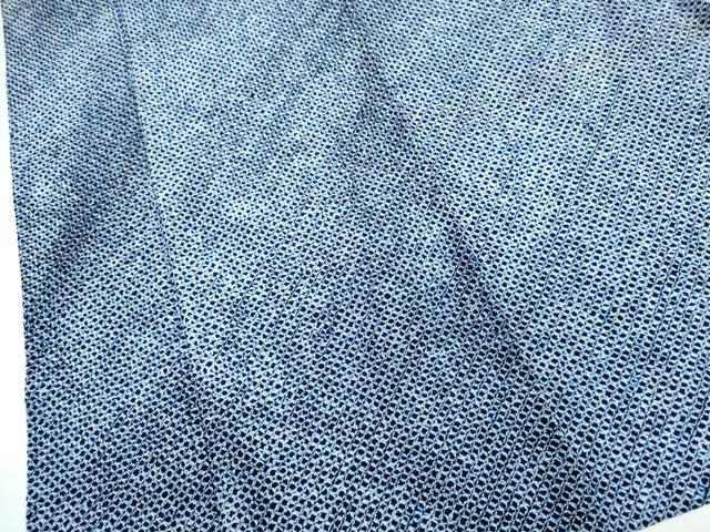 平和屋着物∴夏物 浴衣 有松鳴海絞り 三浦絞り 綿 逸品 CABJ0270ng