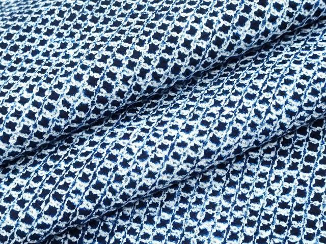 平和屋着物∴夏物 浴衣 有松鳴海絞り 三浦絞り 綿 逸品 CABJ0270ng