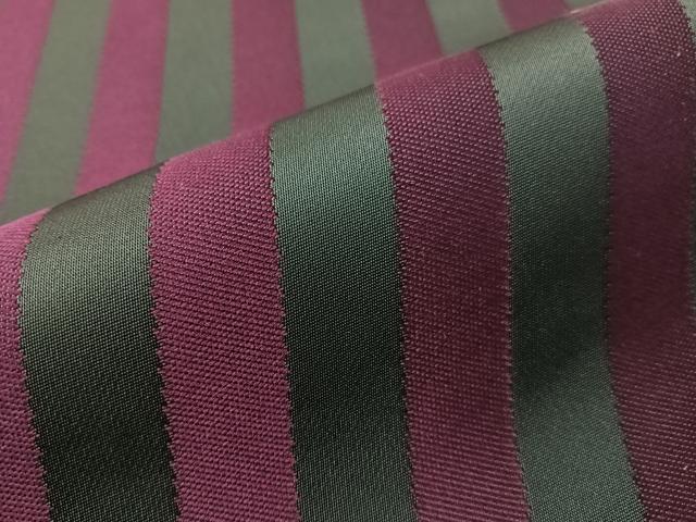 平和屋着物●世界的人形師 辻村寿三郎 ジュサブロー 六通柄袋帯 斜線文 正絹 逸品 CABJ0434vp