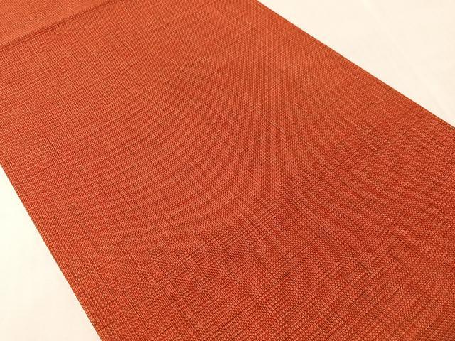 平和屋着物●本場筑前博多織 両面 全通柄京袋帯 献上 白色 正絹 逸品 CABJ0514vp