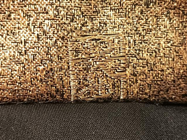 平和屋着物●西陣の名門 加納幸謹製 六通柄袋帯 唐織 花鳥間道 金糸 正絹 逸品 CABJ0576vp