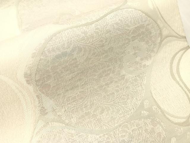 平和屋着物▽世界的友禅作家 千地泰弘 六通柄袋帯 スリーシーズン 春夏秋 流水更紗文 金銀糸 正絹 逸品 未使用 CABJ0595vp