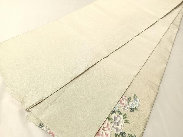 平和屋着物●太鼓柄袋帯 綴れ 籬花文 金銀彩 正絹 逸品 CABJ0607vp
