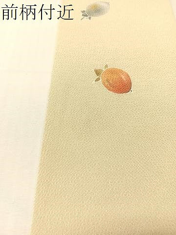 平和屋着物●人間国宝・羽田登喜男 九寸名古屋帯 成り物 鬼しぼ縮緬 正絹 逸品 CABJ0646vp